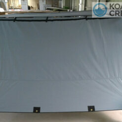 KOALA CREEK® EXPLORER combinatie luifel zijwand - voorwand grijs 250x200 cm.