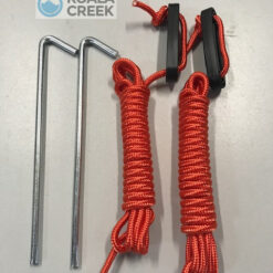 KOALA CREEK® 2 luifel scheerlijnen 300 cm + haringen 24 cm