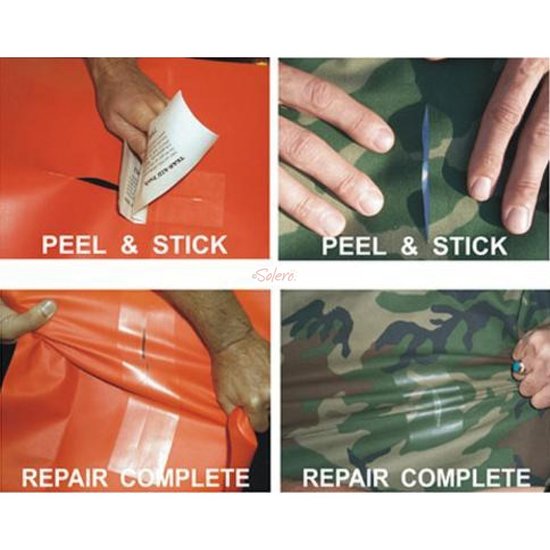 koepel Montgomery bericht Reparatieset tentdoek type A Tear-Aid Producten - 4x4 Sint Annaland