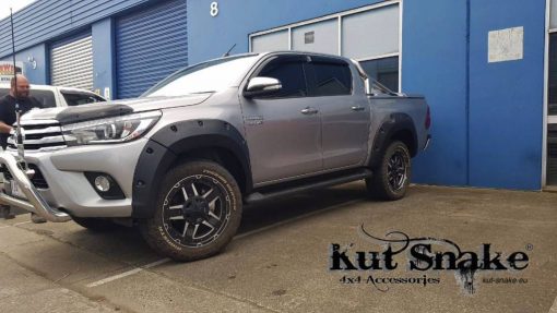 Spatbord verbreders voor Toyota Hilux (Revo)- 2015 tot 2019 - 75mm breed - Afbeelding 3