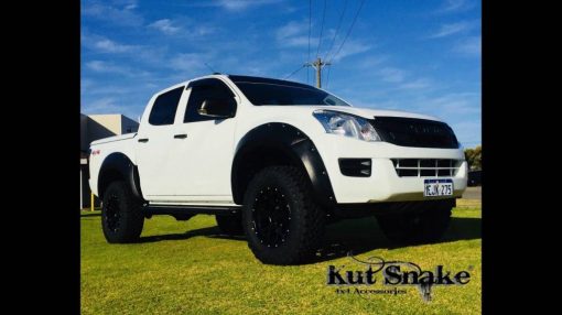 Spatbord verbreders Isuzu D-max - 85mm breed - Afbeelding 3