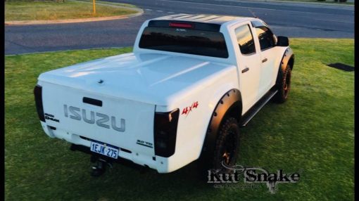 Spatbord verbreders Isuzu D-max - 85mm breed - Afbeelding 5