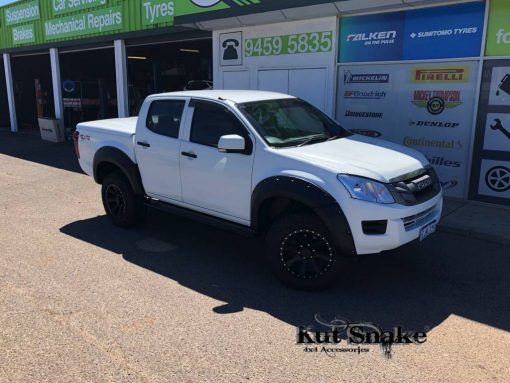 Spatbord verbreders Isuzu D-max - 85mm breed - Afbeelding 7