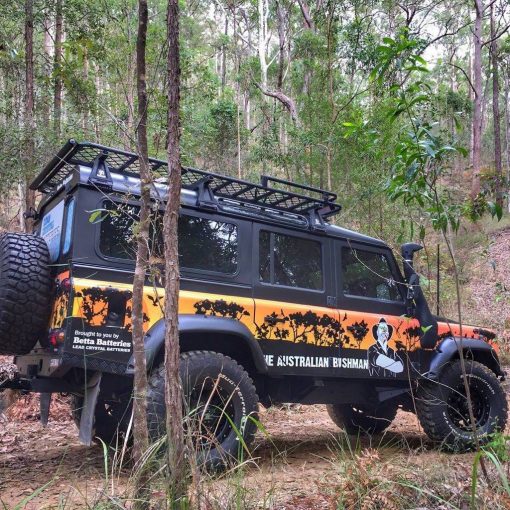 Spatbord verbreders voor LR Defender - 95mm breed - Afbeelding 2