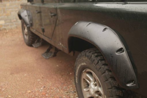 Spatbord verbreders voor LR Defender - 95mm breed - Afbeelding 6