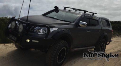 Spatbord verbreders voor Mitsubishi L200 MQ - 2015-2017 - 70 mm breed - Afbeelding 2