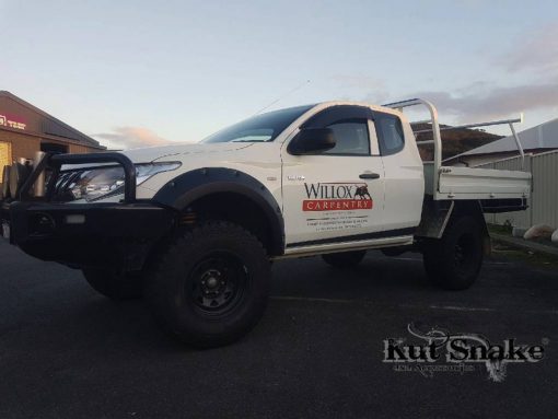 Spatbord verbreders voor Mitsubishi L200 MQ - 2015-2017 - 70 mm breed - Afbeelding 7