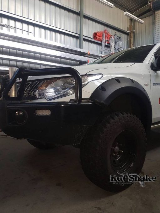 Spatbord verbreders voor Mitsubishi L200 MQ - 2015-2017 - 70 mm breed - Afbeelding 9
