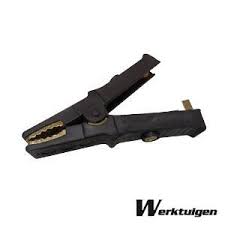 Soldatech startkabel klem zwart