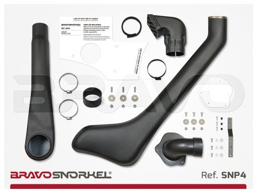 Bravo Snorkel Nissan Patrol Y61 vanaf 05 - Afbeelding 3