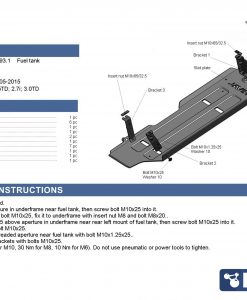 Rival skid plates toyota Hilux