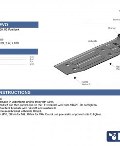 Rival skid plates toyota Hilux