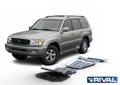 RIVAL Skid Plates Toyota Land Cruiser 100 - Afbeelding 6