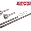 LONGFIELD JOINTS AND AXLE SHAFTS KIT 30 SPLINE REINFORCED TOYOTA HDJ80 AND FJ80