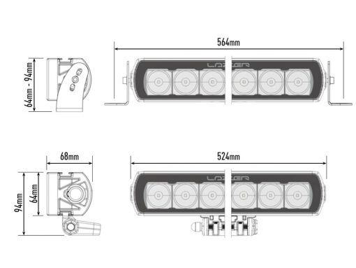 Lazer Lights – ST Range ST12 Evolution