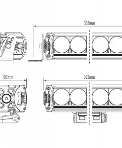  Ihr zuverlässiger Partner in Offroad-Tuning! - LAZER Lamps LED- Scheinwerfer Triple-R 850