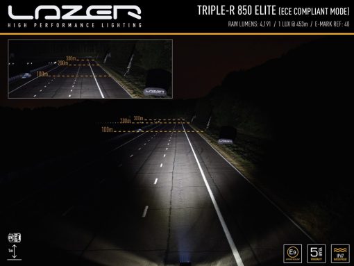 Lazer Lights – Triple-R 850 Elite