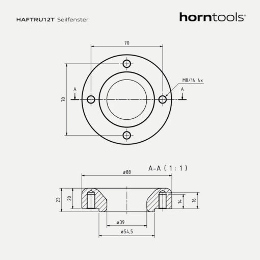 Trumpet fairlead - Afbeelding 5