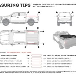 FRONT RUNNER - PICK-UP TRUCK SLIMLINE II LOAD BED RACK KIT / 1475(W) X 1358(L)