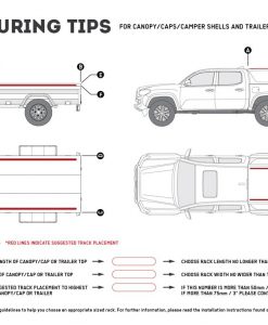 FRONT RUNNER - TRUCK CANOPY OR TRAILER SLIMLINE II RACK KIT