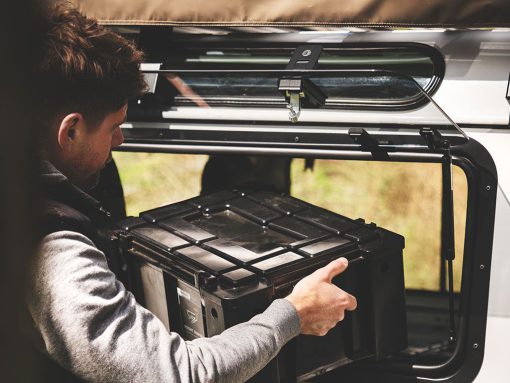 FRONT RUNNER - LAND ROVER DEFENDER (1983-2016) GULLWING WINDOW / GLASS - Afbeelding 6
