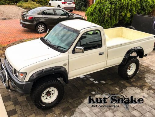 Spatbord verbreders voor Toyota Hilux - 106 enkel cabine - 95mm - Afbeelding 2