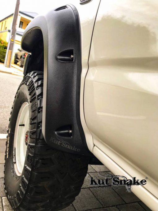 Spatbord verbreders voor Toyota Hilux - 106 enkel cabine - 95mm - Afbeelding 3