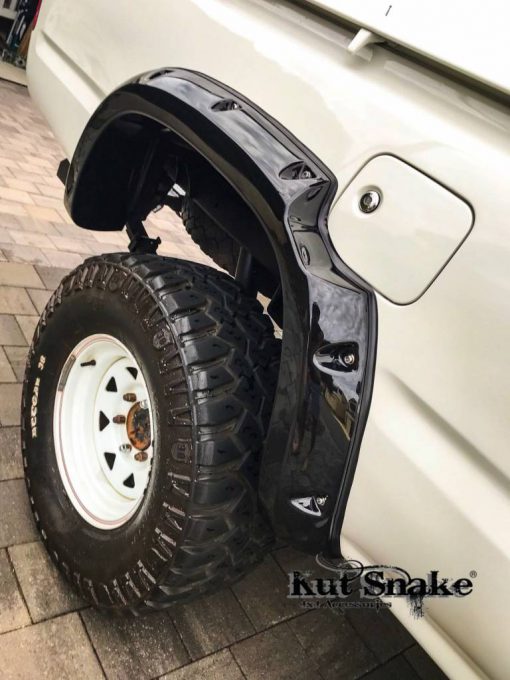 Spatbord verbreders voor Toyota Hilux - 106 enkel cabine - 95mm - Afbeelding 4