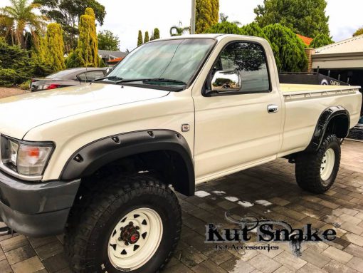 Spatbord verbreders voor Toyota Hilux - 106 enkel cabine - 95mm