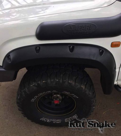 Spatbord verbreders voor Toyota Hilux - 167 dubbel cabine - 95mm - Afbeelding 3