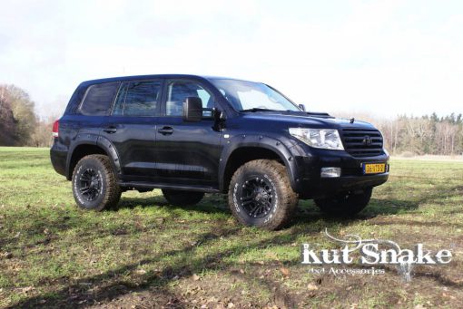 Spatbord verbreders voor Toyota Land Cruiser 200 - 50mm breed - Gladde afwerking - Afbeelding 2