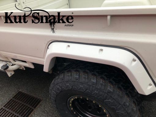 Spatbord verbreders voor Toyota Land Cruiser 7# series pickup enkele cabine - 55mm breed - Afbeelding 4