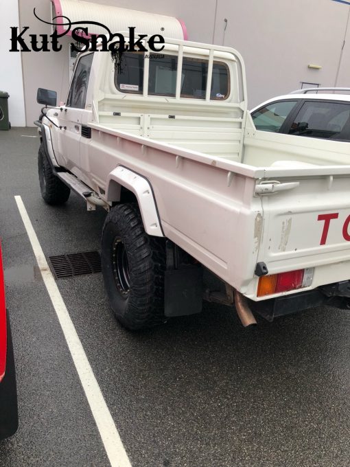Spatbord verbreders voor Toyota Land Cruiser 7# series pickup enkele cabine - 55mm breed - Afbeelding 5