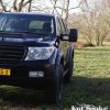 Spatbord verbreders voor Toyota Land Cruiser 200 - 50mm breed - Gladde afwerking
