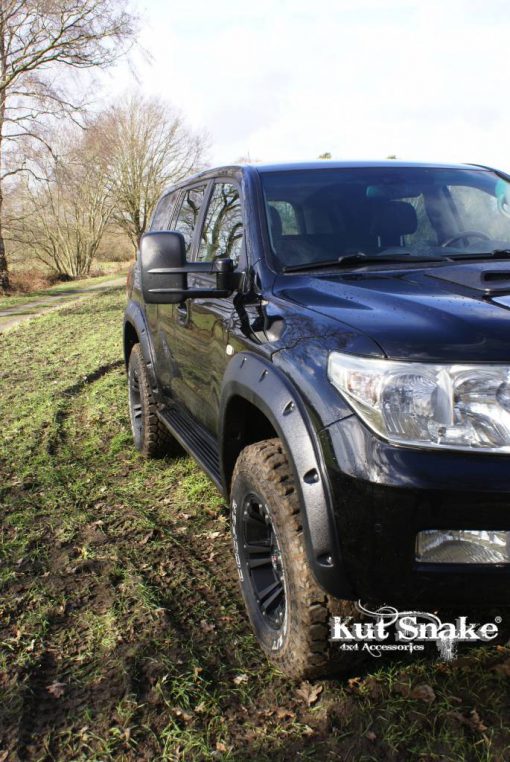 Spatbord verbreders voor Toyota Land Cruiser 200 - 50mm breed - Gladde afwerking - Afbeelding 9