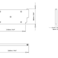 FRONT RUNNER - VERTICALE WATERTANK PLAT - Afbeelding 3