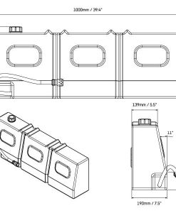 FRONT RUNNER - SLANTED WATER TANK