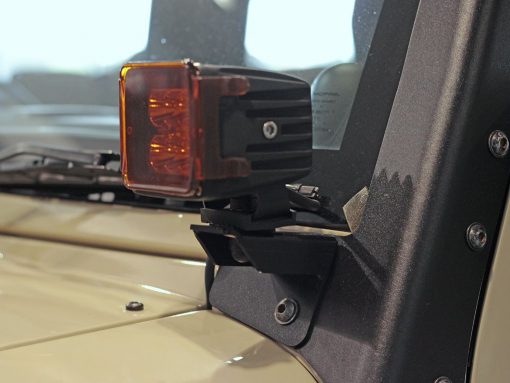 FRONT RUNNER - JEEP WRANGLER JK/JKU WINDSHIELD SPOT LIGHT BRACKETS