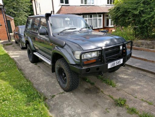 F4X4 - VOORBUMPER TOYOTA LANDCRUISER 80 SERIE met bullbar