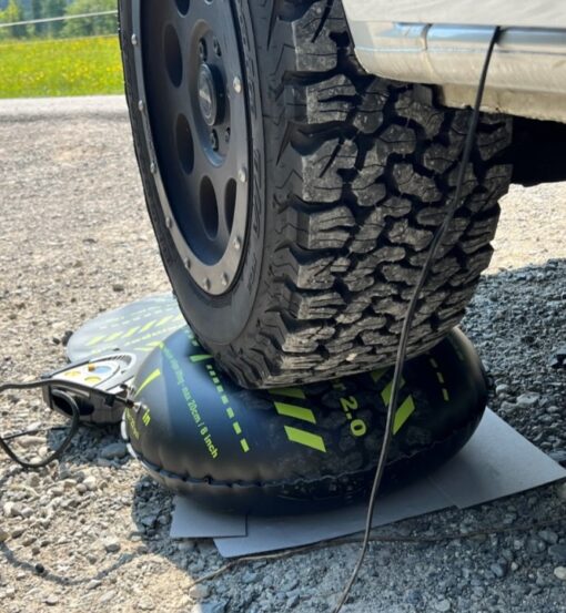 Flat jack bandenkussen