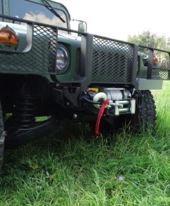 F4x4 - LIERPLAAT VOOR HUMMER H1 voorzijde