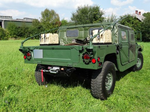F4x4 - LIERPLAAT VOOR HUMMER H1 achterzijde