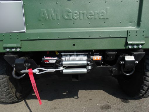 F4x4 - LIERPLAAT VOOR HUMMER H1 achterzijde - Afbeelding 3