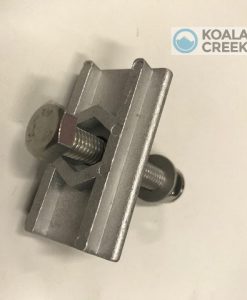 KOALA CREEK® aluminium schuifplaat en RVS bout+moer+schijf