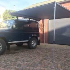 KOALA CREEK® - EXPLORER luifel grijs 250x250 cm. Rip-Stop polyester/katoen