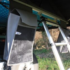 KOALA CREEK® - Rooftop tent 140 DELUX set : Anti-condensmat + bagagenet + 2 schoenzakken - LED 12 volt.