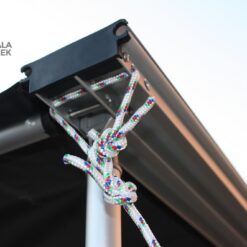 KOALA CREEK® - EXPLORER luifel grijs 140x200 cm. Rip-Stop polyester/katoen