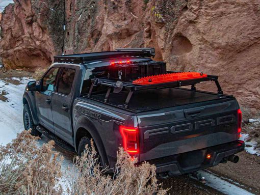 FRONT RUNNER - FORD F150 (2015-CURRENT) ROLL TOP 6.5' SLIMLINE II LOAD BED RACK KIT