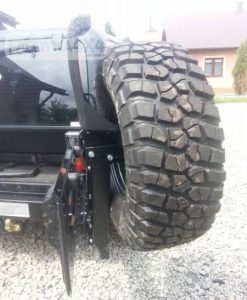 F4X4 - RESERVEWIEL HOUDER JEEP WRANGLER TJ 90-06