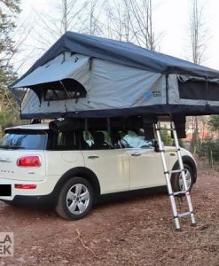 KOALA CREEK® TEIDE 160L V2 OVERLANDER daktent donker grijs met overdekte instap